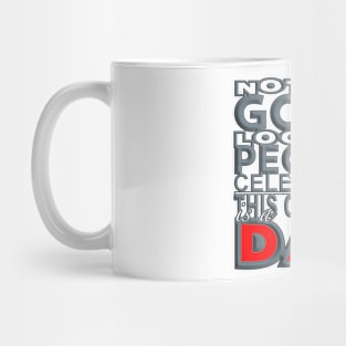 Good Looking Dad (Red-Grey) Mug